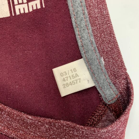 Adidas T Shirt Mens XL Extra Large Maroon Climalite Fear The Fork Ultimate Tee - Picture 7 of 12